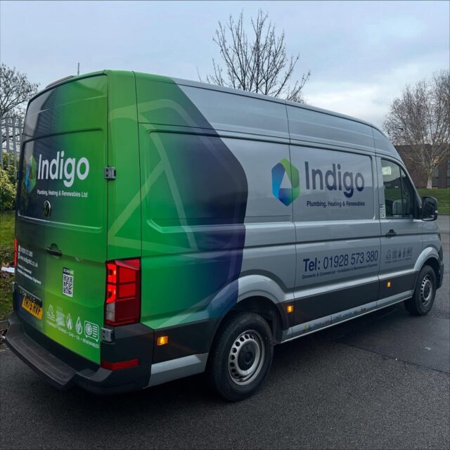 Just finished giving this brand-new VW Crafter a clean, professional half wrap for the team at Indigo Plumbing & Heating 

From design to install, we made sure every line flowed perfectly with the van’s shape, keeping it modern, eye-catching, and true to the Indigo identity.
@indigo_ltd